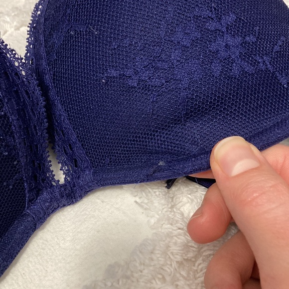 Indigo Removable Padding Lace Detail bra | 34DD - Picture 5 of 5